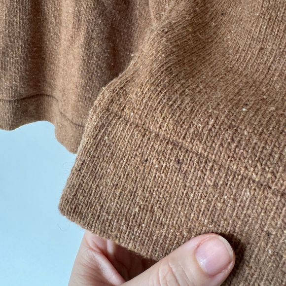 Land's End Canvas Lambswool Boyfriend Cardigan - Picture 3 of 15